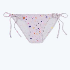 𝅺SUMMERSALT The String Bikini Bottom Paint Splatter in Lilac NWT